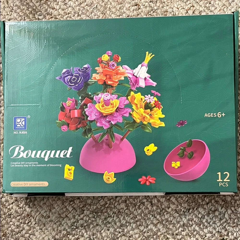 Colorful DIY Flower Bouquet Set